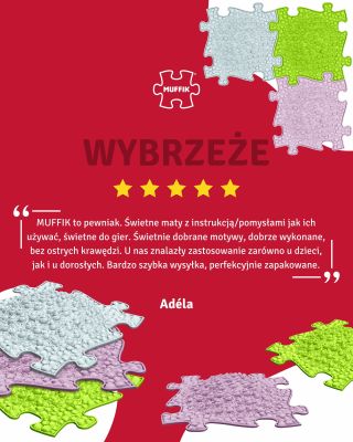 Dziękujemy za opinie i życzymy wielu wymasowanych kroków i zabawy! ❤️ Czy nadal nie masz pewności, czy nabyć nasze maty...